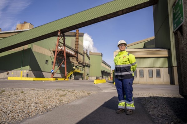 Ágústsdóttir at the Elkem Iceland plant